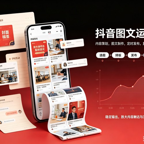 商南抖音图文代运营服务